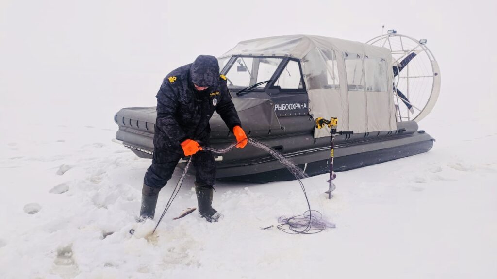 Скоростная аэролодка помогает рыбоохране Нижегородской области выявлять нарушения на водоемах