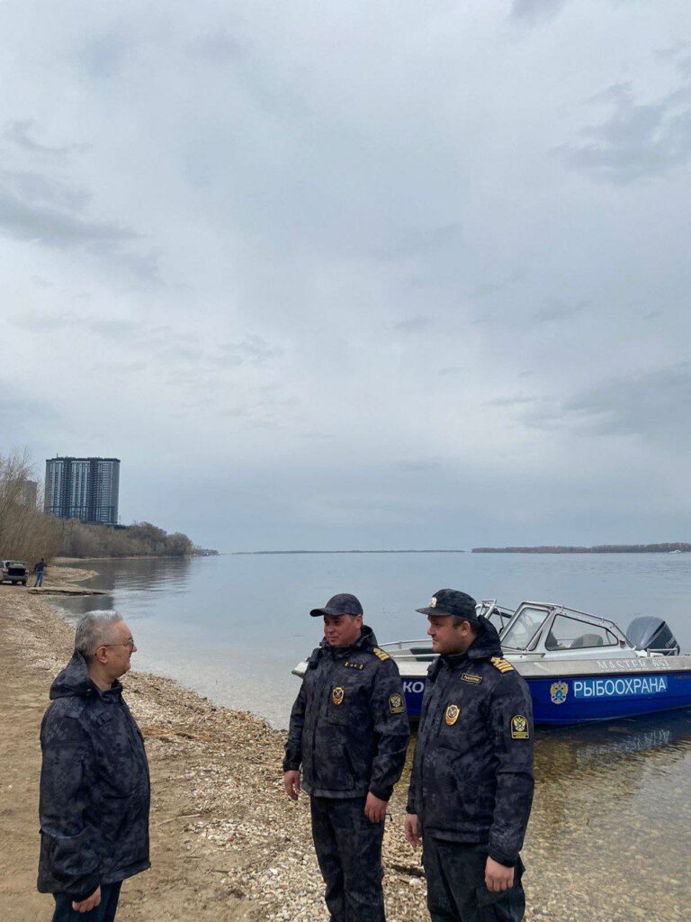 Руководитель Управления проверил несение службы Самарской рыбоохраны
