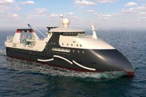 АНОНС: 25 мая 2022 года в Санкт-Петербурге состоится церемония спуска на воду траулера – процессора «Капитан Брейхман»