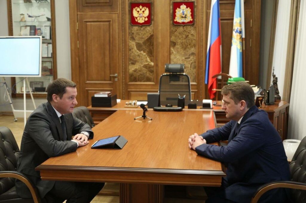 Глава Росрыболовства и губернатор Архангельской области обсудили вопросы развития любительского и промышленного рыболовства в регионе