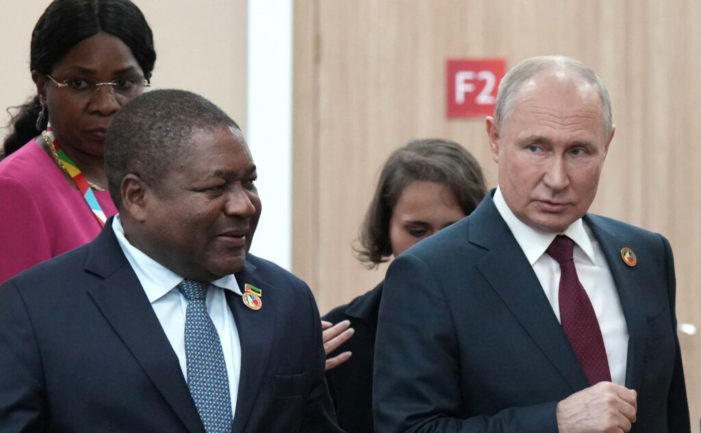 Президент РФ Владимир Путин о перспективах развития сотрудничества с Республикой Мозамбик: