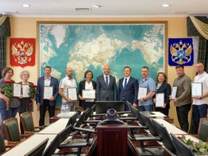 Состоялась церемония награждения сотрудников Центра системы мониторинга рыболовства и связи