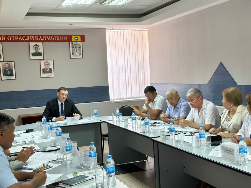 ВКТУ Росрыболовства 31.07.2023 года приняло участие в совещание МСХ Республики Калмыкия