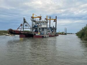 Нацпроект «Экология» – восстановление рыбных запасов Волго-Каспия: продолжаются работы по расчистке дельты реки Волги и каналов-рыбоходов