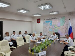 Руководитель Управления Ткачев В.В. провёл совещание с начальствующим составом Управления