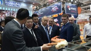 Руководитель Росрыболовства открыл российский павильон на China Fisheries & Seafood Expo