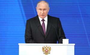 Президент России Владимир Путин отметил высокие результаты работы АПК, ежегодное Послание Федеральному Собранию, Москва, 29 февраля 2024 года: