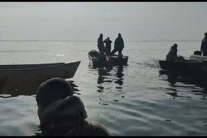 Инспекторы рыбоохраны и волонтеры извлекли из Аграханского залива Каспийского моря более 600 метров браконьерских сетей