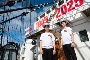 День Победы на Крузенштерне