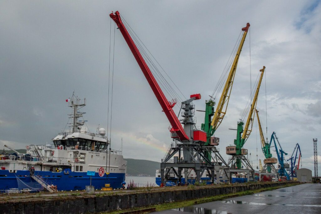 Мурманский морской рыбный порт принимает ещё один «Нарвал»