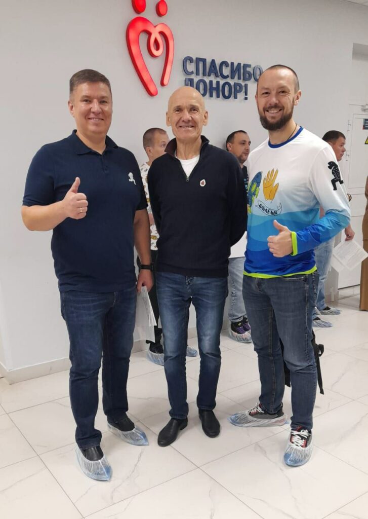 Сотрудники Нижнеобского ТУ Росрыболовства поддержали День донора в Тюмени