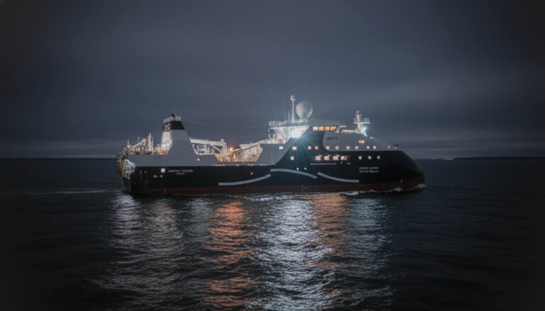 ОСК вывела на ходовые испытания первый серийный морозильный траулер-процессор «Капитан Геллер»