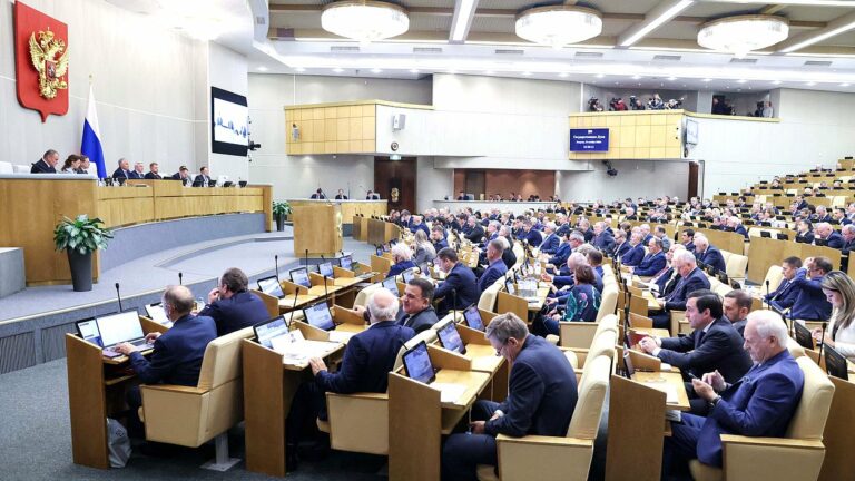 Глава Минсельхоза Оксана Лут на пленарном заседании Государственной Думы отметила стабильность работы рыбохозяйственного комплекса: