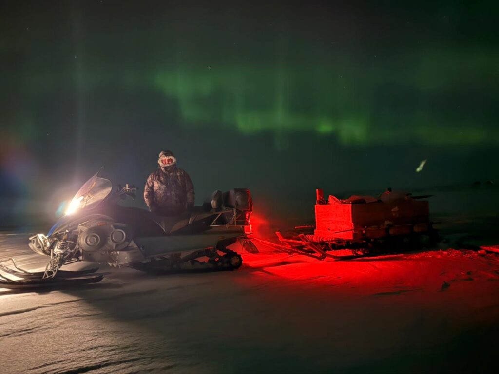 О работе сотрудников рыбоохраны в суровых условиях полярной ночи Якутии