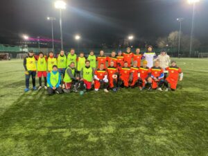 Корпоративная команда Росрыболовства по футболу одержала победу со счетом 5:3 в товарищеском матче с командой Минцифры