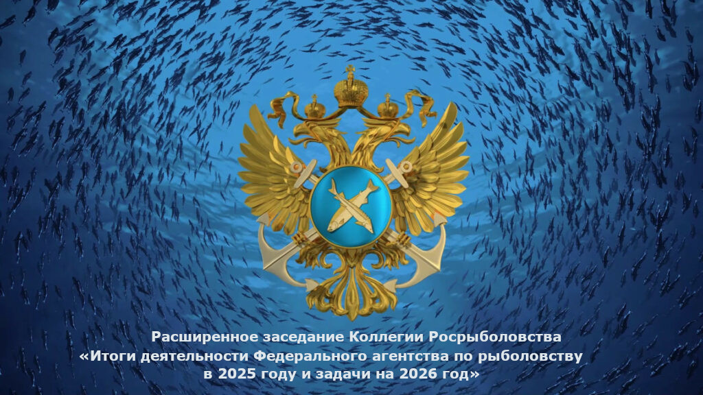 Коллегия Росрыболовства подведет итоги 2025 года и обсудит задачи на 2026 год