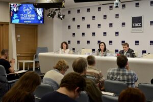 Пресс-конференция Ильи Шестакова в Пресс-центре ТАСС (Санкт-Петербург, 8 июня 2016 г.)