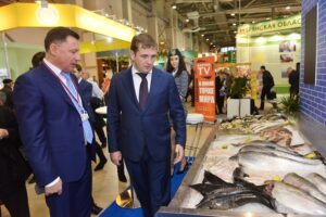 Объединенный стенд Росрыболовства на «Золотой осени» (Москва, 5-8 октября 2016 г.)