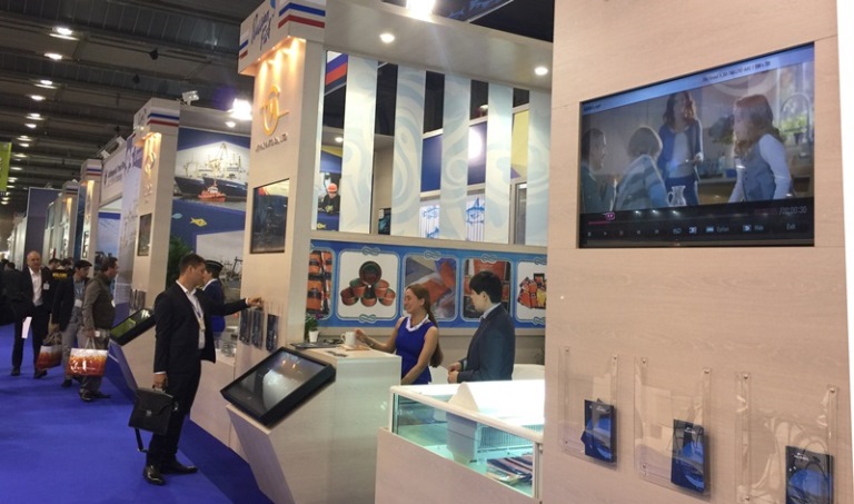 В ходе работы рыбной выставки в Брюсселе российские предприятия договорились о контрактах на сумму 100 млн долларов