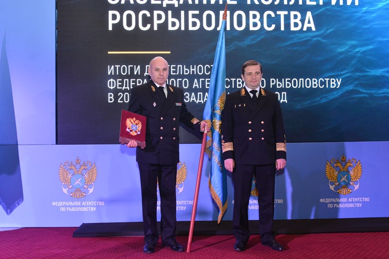 По итогам работы 2016 года знамя «Лучшее территориальное управление Росрыболовства» перешло Баренцево-Беломорскому теруправлению