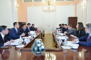 Илья Шестаков провел встречу в Росрыболовстве с представителями бизнеса Китая