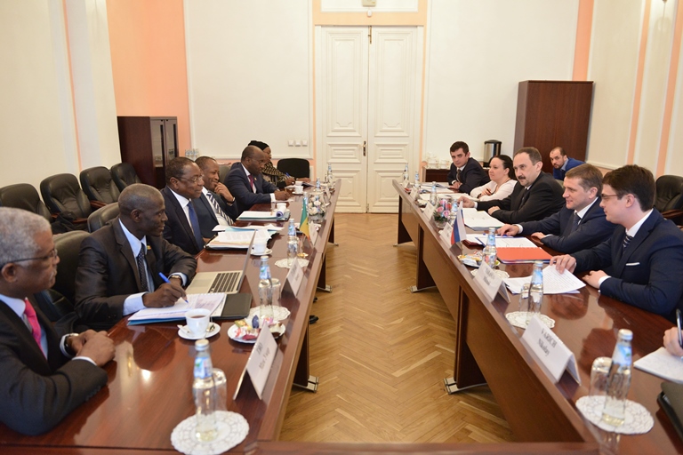Илья Шестаков провел встречу с министром иностранных дел Республики Сенегал (Москва, 17 апреля 2017 г.)