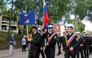 «Крузенштерн» и «Седов» приняли участие в парусной регате в порту Котка (Финляндия, 13-16 июля 2017 г.)