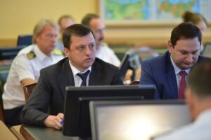 Михаил Иваник провел оперативное совещание в Росрыболовстве (Москва, 2 августа 2017 г.)