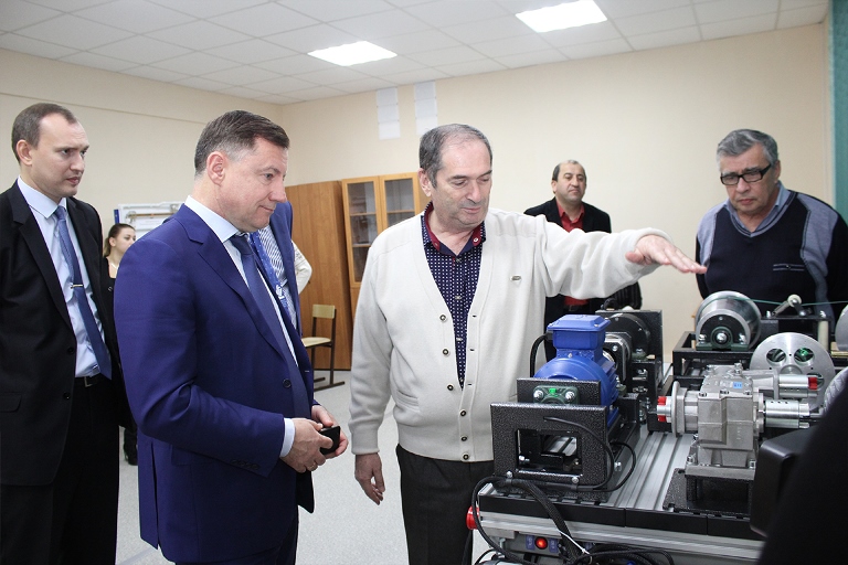 Петр Савчук посетил Астраханский государственный технический университет (Астрахань, 23 ноября 2017 г.)