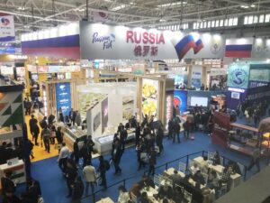 Национальный стенд России на выставке China Fisheries and Seafood Expo (КНР, Циндао, 1-3 ноября 2017 г.)