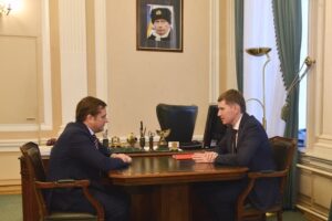 Илья Шестаков провел встречу с главой Пермского края