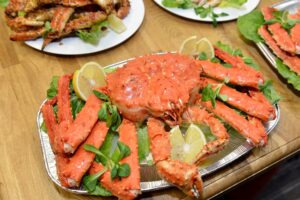 Дни Дальнего Востока: Крабовый фестиваль на Тверской (Москва, 12 декабря 2017 г.)