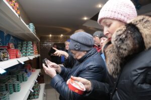 В Калининградском порту открылся рыбный магазин (Калининград, 22 декабря 2017 г.)