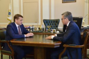 Илья Шестаков провел встречу с президентом ВАРПЭ Германом Зверевым (Москва, 26 января 2017 г.)