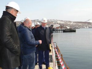 Создание современного морского терминала в порту Петропавловск-Камчатский идет по графику