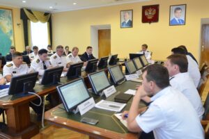 Илья Шестаков провел очередное оперативное совещание в Росрыболовстве (Москва, 16 мая 2018 г.)