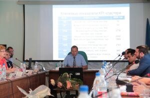 Василий Соколов провел совещание по вопросам развития аквакультуры в Волжско-Каспийском рыбохозяйственном бассейне (Астрахань, 21 июня 2018 г.)