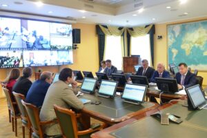 На заседании штаба пелагической путины обсудили промысел сардины, скумбрии и сайры (Москва, 10 июля 2018 г.)