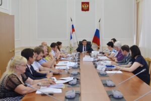 Под председательством Ильи Шестакова в Минсельхозе прошло совещание по проекту ветеринарных правил для рыбоводов (Москва, 17 июля 2018 г.)