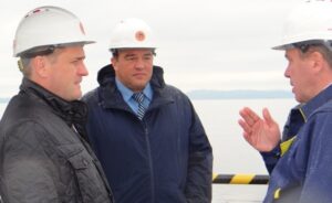 Илья Шестаков накануне Дня рыбака посетил Камчатский край (Петропавловск-Камчатский, 3 июля 2018 г.)