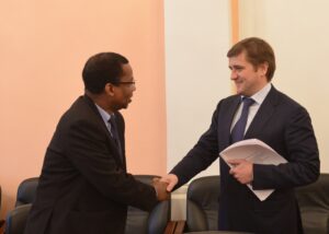 Илья Шестаков провел встречу с послом Республики Сенегал в России (г. Москва, 6 февраля 2015 года)