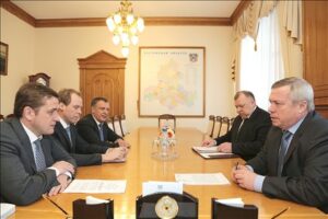 Илья Шестаков встретился с губернатором Ростовской области