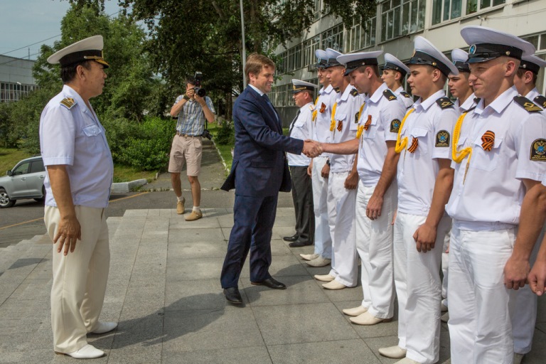 Руководитель Росрыболовства Илья Шестаков посетил Приморский край (Владивосток, 30 июля 2015 г.)