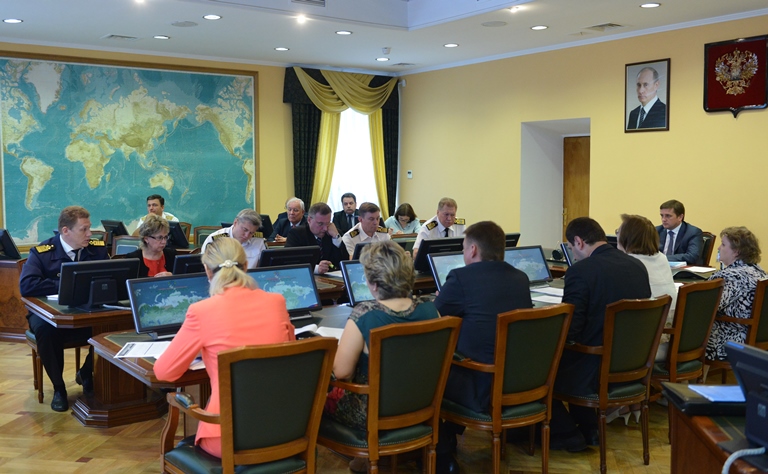 Глава Росрыболовства Илья Шестаков провел оперативное совещание