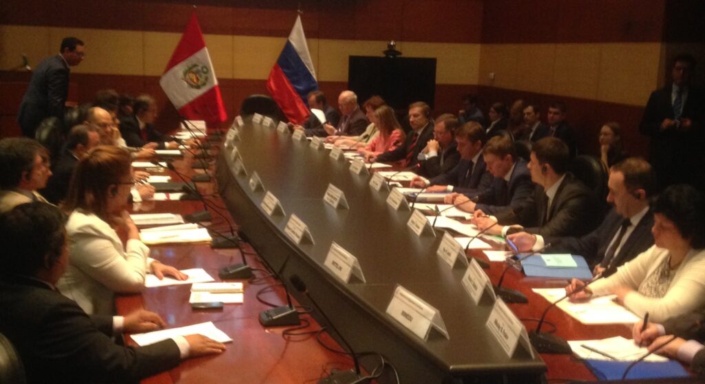 Россия и Перу проводят пятое заседание Межправительственной комиссии по торгово-экономическому, научно-техническому сотрудничеству и рыболовству