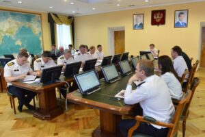 Руководитель Росрыболовства Илья Шестаков провел оперативное совещание в режиме видеоконференции (Москва, 7 сентября 2016 г.)