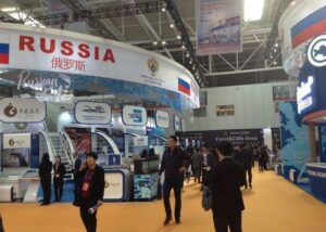 Национальная объединенная экспозиция рыбной отрасли России представлена на выставке в Китае