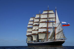 «Седов» в Ростоке!