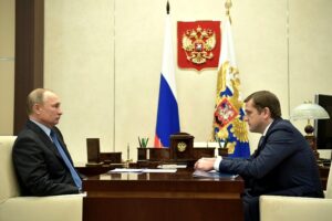 Встреча Президента России с главой Росрыболовства Ильей Шестаковым