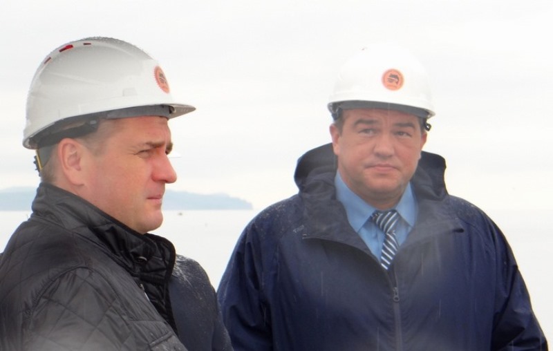 Глава Росрыболовства проверил ход строительства морского терминала для рыбаков на Камчатке